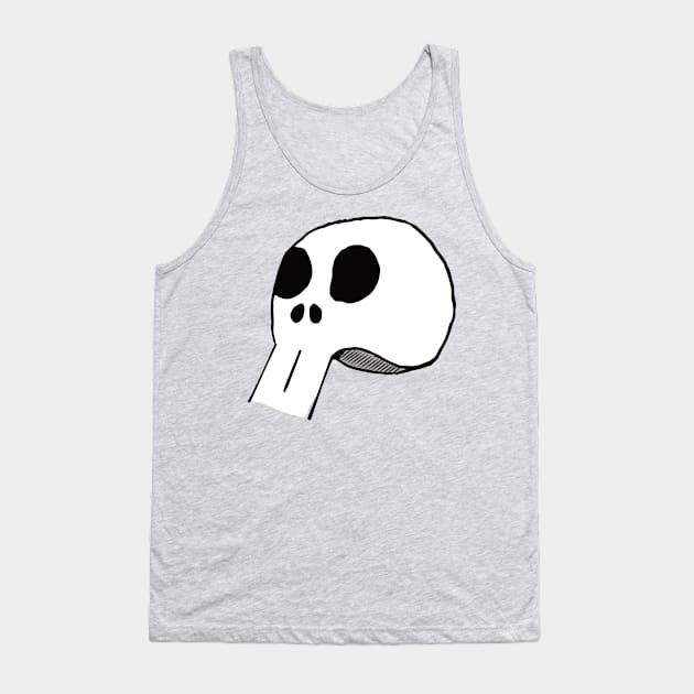 Skull Tank Top by Vicor12